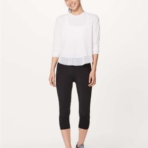 LULULEMON CROPPED LONG SLEEVE